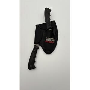 Smith & Wesson Bullseye Knife & Hatchet Set In Sheath Pre Owned.